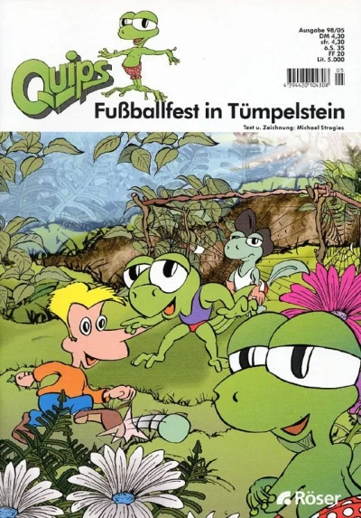 Cover of Fußballfest in Tümpelstein