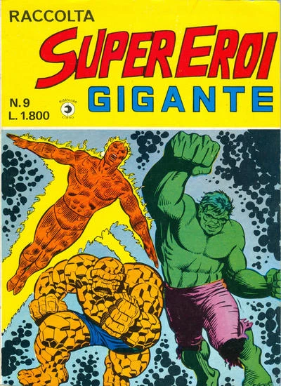 Cover of Raccolta Super-Eroi Gigante