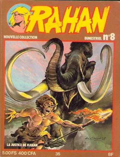 Cover of Le Tueur de Mammouth / Les Longues Crinières / Les Coquillages Bleus (8)