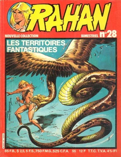 Cover of Les Territoires Fantastiques (28)
