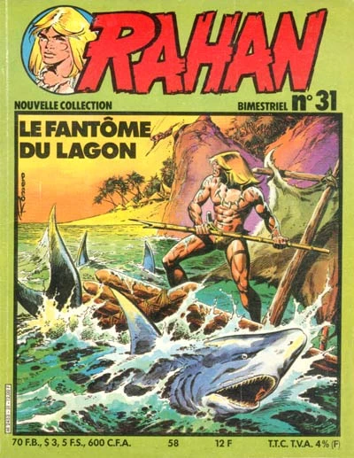 Cover of Le Fantôme du Lagon (31)
