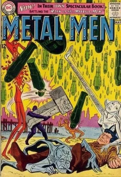 Cover of Rain of the Missile Men!