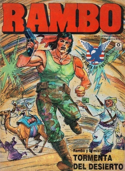 Cover of Tormenta del desierto