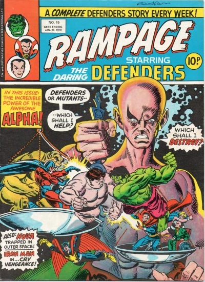Cover of Alpha, The Ultimate Mutant!
