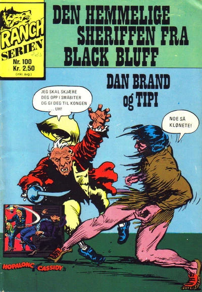 Cover of Den Hemmelige Sheriffen fra Black Bluff