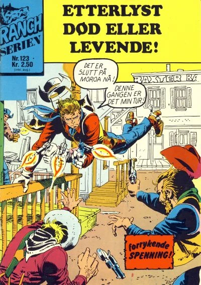 Cover of Etterlyst død eller levende!