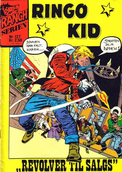Cover of Ringo Kid: "Revolver Til Salgs"