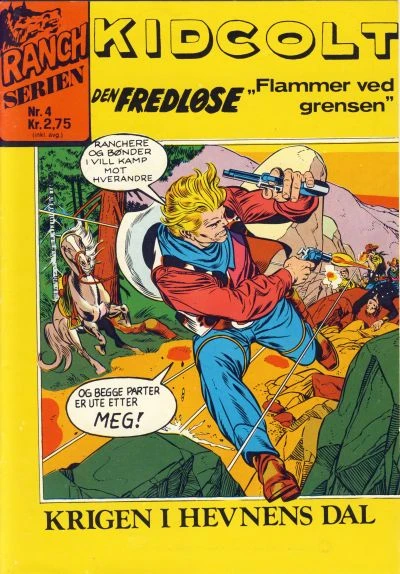 Cover of Kid Colt Krigen i Hevnens dal: Krigen i Hevnens dal
