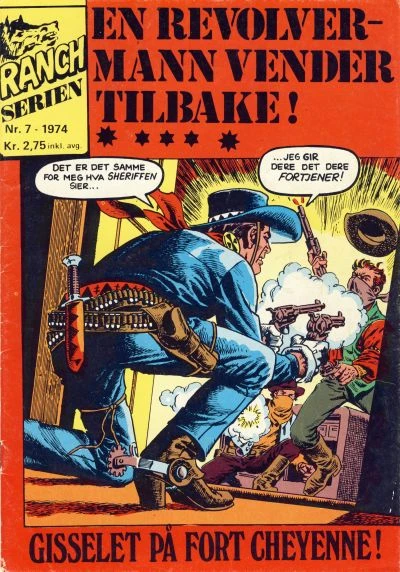 Cover of En revolvermann vender tilbake!