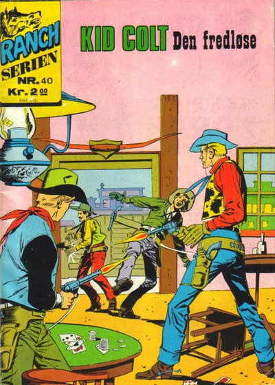 Cover of Kid Colt Den fredlose