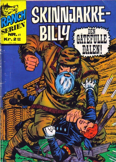 Cover of Skinnjakke Billy: Den gåtefulle dalen!