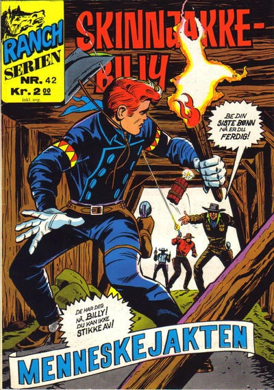 Cover of Skinnjakke Billy: Menneskejakten