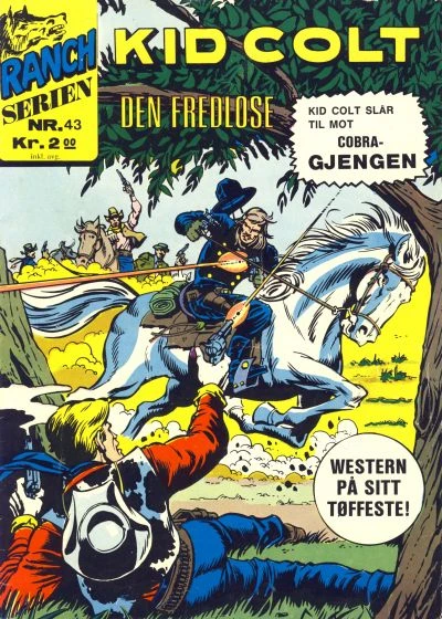 Cover of Kid Colt den Fredlose