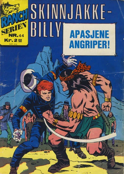 Cover of Skinnjakke Billy: Apasjene angriper!