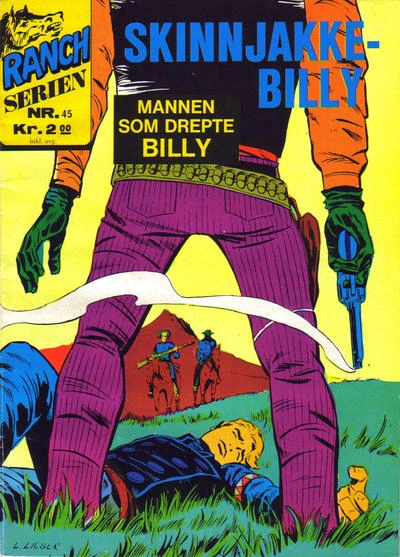 Cover of Skinnjakke Billy: Mannen som drepte Billy!