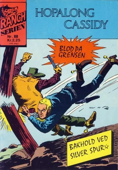 Cover of Hopalong Cassidy: Bakhold ved Silver Spur
