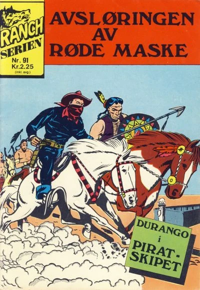 Cover of Avsloringen av Rode Maske