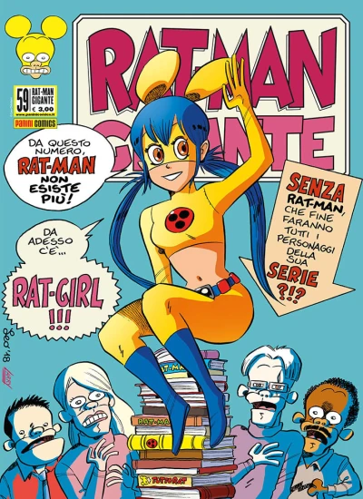 Cover of RAT-GIRL!!!