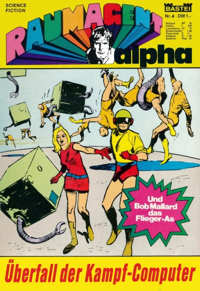Cover of Überfall der Kampf-Computer