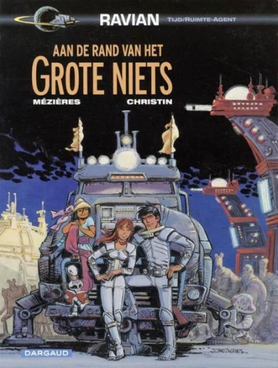 Cover of Aan de rand van het grote niets