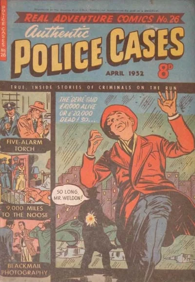 Cover of Authentic Police Cases