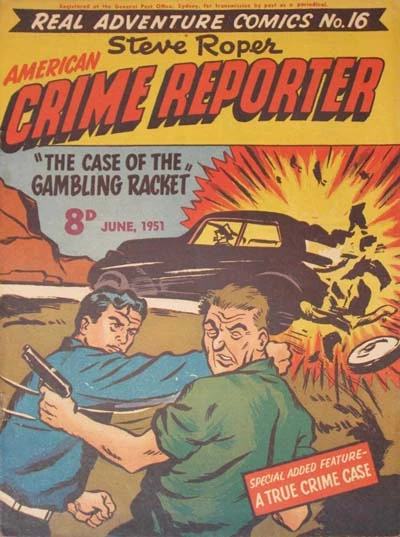 Cover of Steve Roper American Crime Reporter
