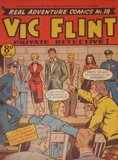Cover of Vic Flint Private Detective
