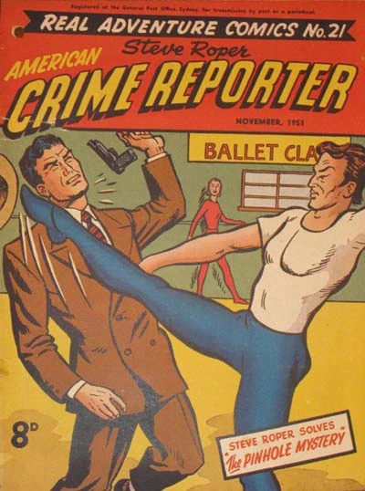 Cover of Steve Roper American Crime Reporter