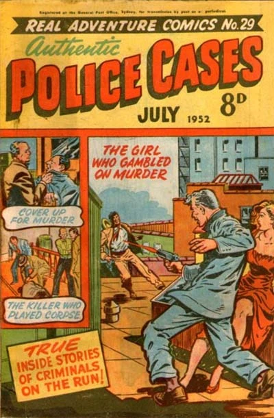 Cover of Authentic Police Cases