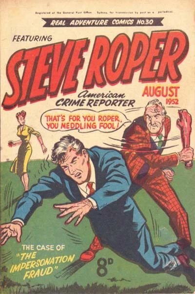 Cover of Steve Roper American Crime Reporter