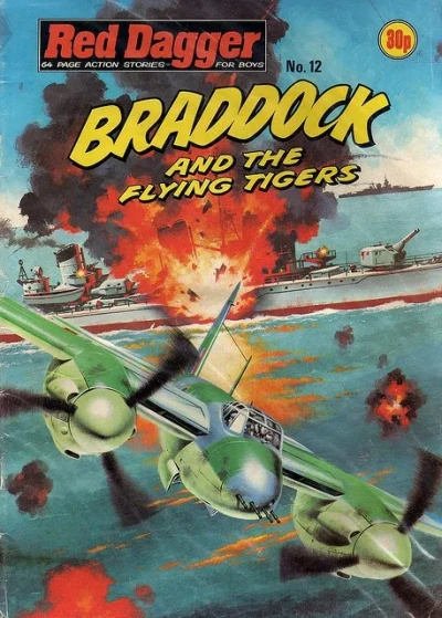 Cover of Braddock and the Flying Tigers