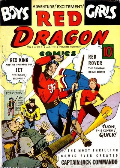 Cover of Red Dragon Comics