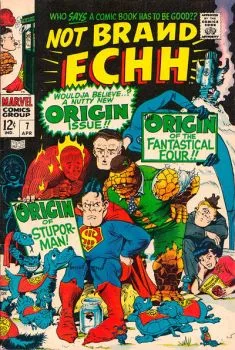 Cover of The Origin of... The Fantastical Four; The Origin of... Stuporman!