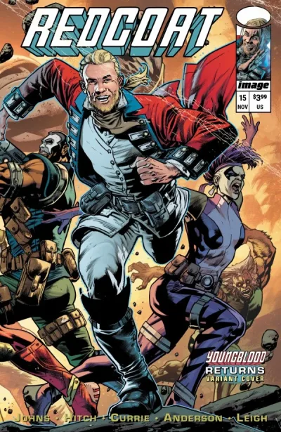 Cover of Bryan Hitch Youngblood Team-Up Variant