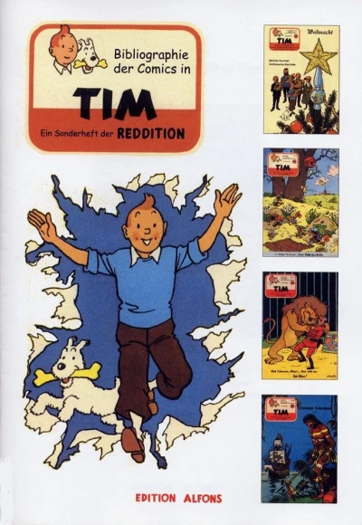 Cover of Bibliographie der Comics in Tim