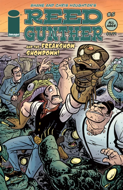 Cover of Reed Gunther and the Freakshow Showdown!