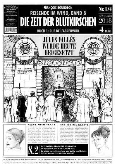 Cover of Journal 1: Jules Vallès wurde heute beigesetzt