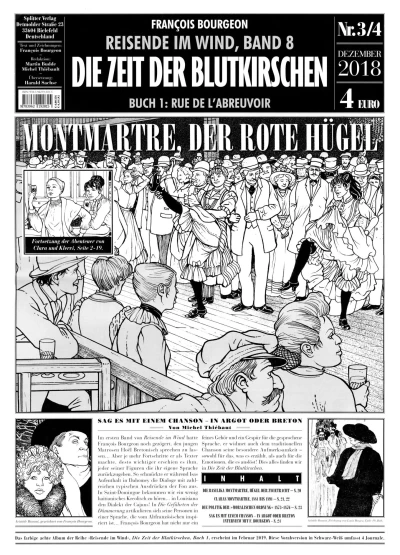 Cover of Journal 3: Montmartre, der rote Hügel