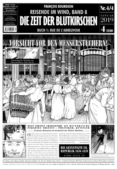 Cover of Journal 4: Vorsicht vor den Messerstechern!