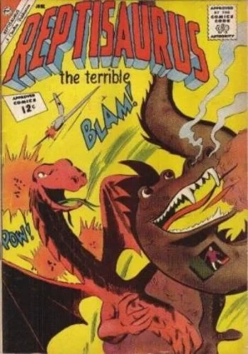Cover of Reptisaurus and the "Peoples'" Dragon