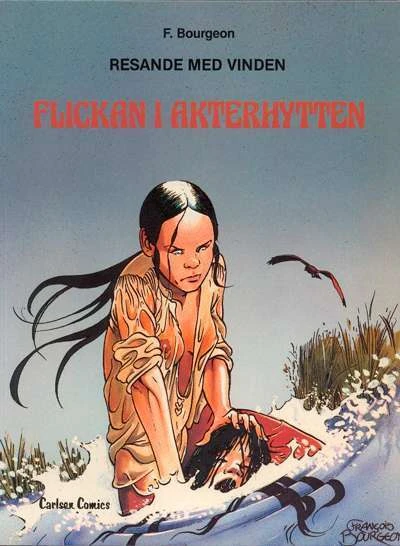 Cover of Flickan i akterhytten