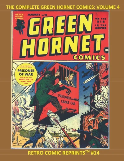 Cover of The Complete Green Hornet Comics: Volume 4