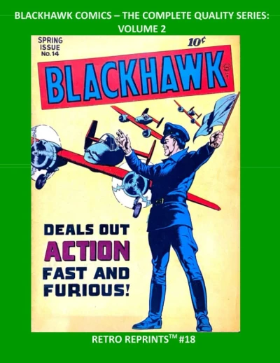 Cover of Blackhawk Comics - The Complete Quality Series: Volume 2
