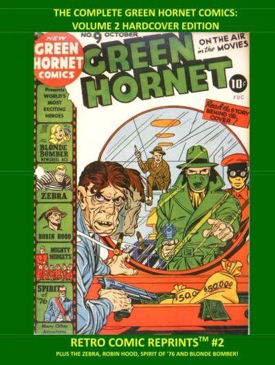Cover of The Complete Green Hornet Comics Volume 2