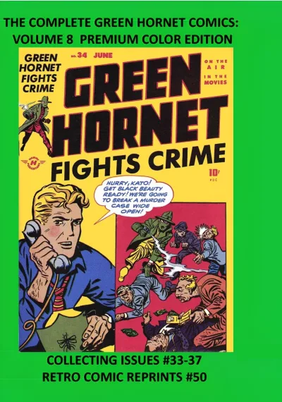 Cover of The Complete Green Hornet Comics: Volume 8