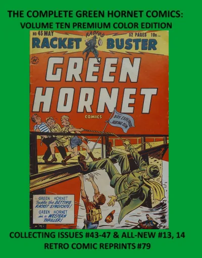 Cover of The Complete Green Hornet Comics: Volume 10