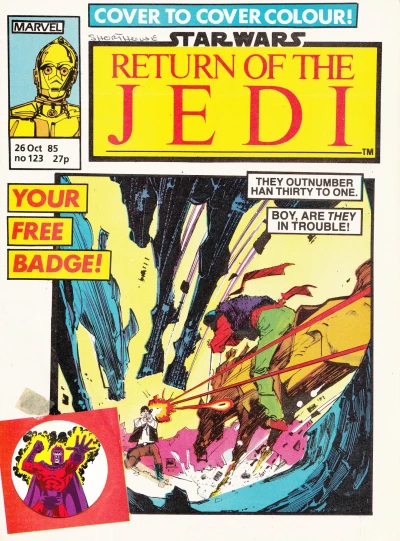 Cover of ROTJ 123