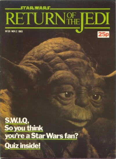 Cover of ROTJ 20