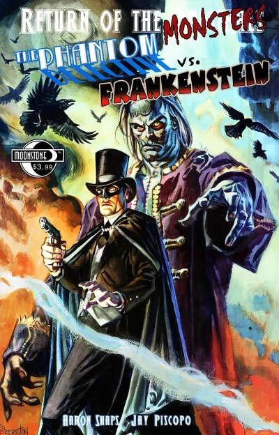 Cover of Phantom Detective vs Frankenstein