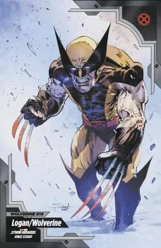 Cover of Jonas Scharf X-Men Trading Card Variant